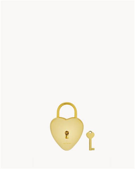 ysl star shaped padlock|HEART.